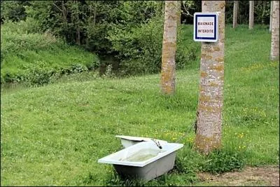 Quel est le danger le plus probable pour cette baignade ?