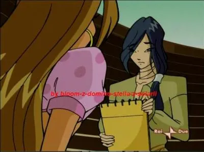 Lors de sa premire rencontre avec Helia, Flora est la seule  remarquer un dtail sur son dessin. Quel est-il ?