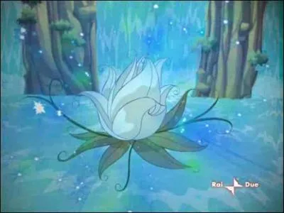 Quel est le nom de la fleur qui a permis  Flora de tlporter la princesse Diaspro, retenue prisonnire par les bandits faucons ?