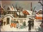 Qui a peint Paysage sous la neige  Maixe ?