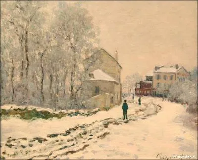 Qui a peint Neige  Argenteuil ?