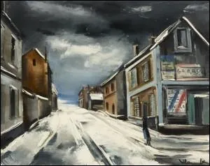 Qui a peint Village enneig ?