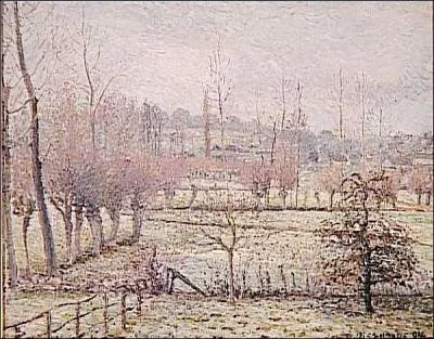 Qui a peint Effet de neige a Eragny ?