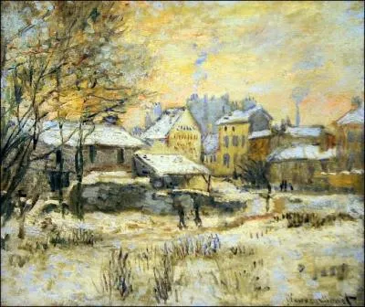 Qui a peint Effet de neige soleil couchant ? ?