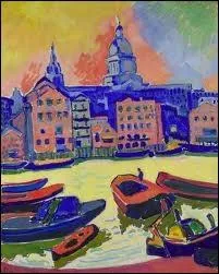 Qui a peint  La cathdrale St Paul vue depuis la Tamise  ?