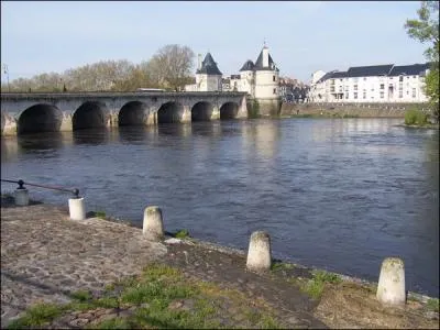 A Chtellerault, vous pourrez admirer un superbe pont de pierre de 144 mtres permettant de franchir la Vienne, command par Catherine de Mdicis en 1565, quel est son nom ?