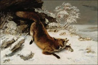 Qui a peint renard dans la neige ?