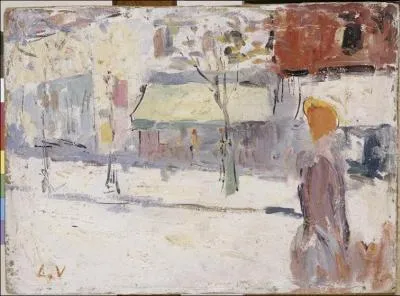 Qui a peint La neige rue de la glacire ?