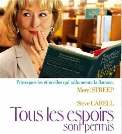 Quel est le principal partenaire de Meryl Streep dans son dernier film   Tous les espoirs sont permis  , sorti dans les salles mercredi dernier ?