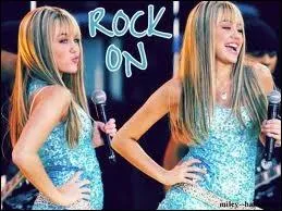 Rock Star  de Hannah Montana vient de l'album...