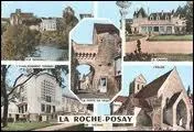 Je vous envoie une carte postale de La Roche-Posay. Ses habitants portent le gentil� ...