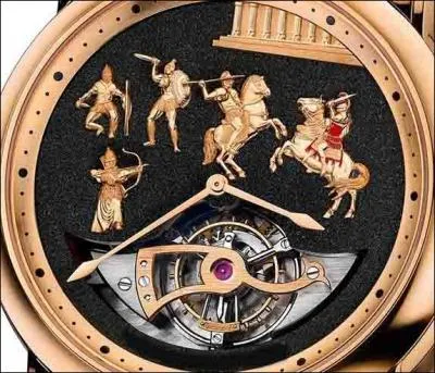 Quel grand fabricant de montres a cr la superbe montre Alexandre le Grand ?