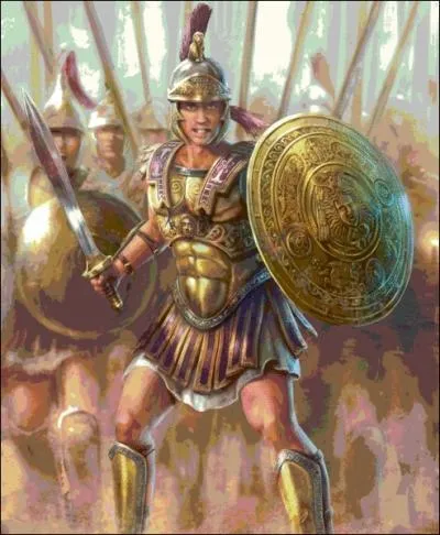 On dit du personnage qu'il tait fait d'un mlange contradictoire : barbare et grec, mystique et raliste, et...