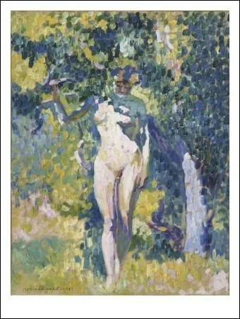 Qui a peint Nu dans un jardin ?