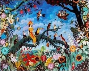 Qui a peint Mon jardin le soir ?