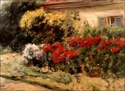 Qui a peint Cottage dans le jardin de Wansee ?