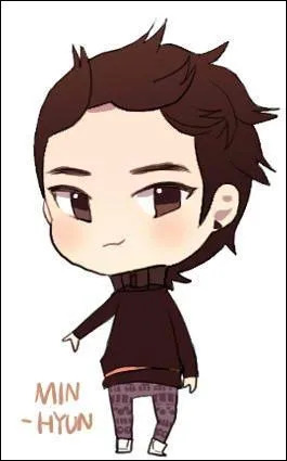Quelle place tient Min Hyun au sein du groupe ?
