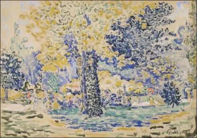 Qui a peint Jardin du Luxembourg ?