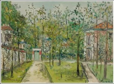 Qui a peint Jardin au Vesinet ?