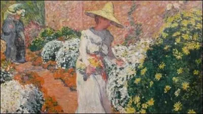 Qui a peint La jeune femme au jardin ?