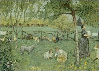 Qui a peint Le grand jardin ?