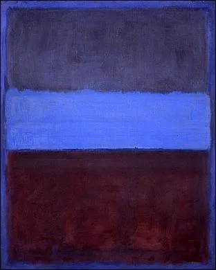No. 61, 1953, par un peintre amricain reprsentant de l'expressionnisme abstrait (1903-1970)