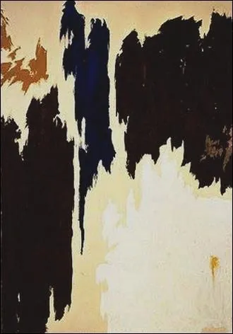 Sans titre, 1965 par un peintre amricain leader de la premire gnration de l'expressionnisme abstrait (1904-1980).