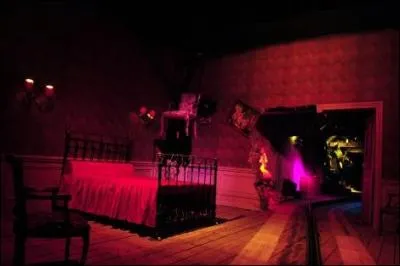 Quel objet flotte dans l'air dans la salle ci-dessous ?