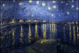 Quel est le titre de cette nuit toile reprsente sur cette toile de van Gogh ?