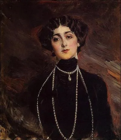 Portrait Lina Cavalieri , 1901