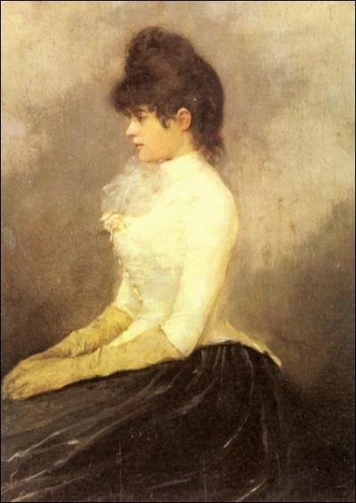 La baronne de Munchhausen, c. 1886