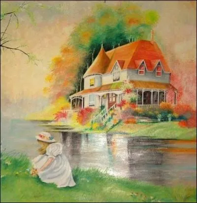 C'est la maison de son enfance ... .