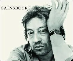 Retrouvez le titre de cette chanson de Gainsbourg :