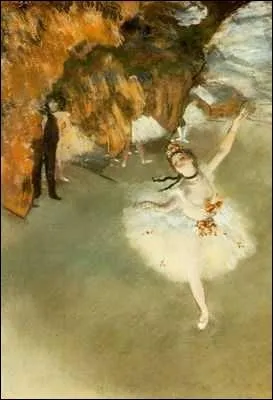 Qui a peint  La danseuse toile  ?