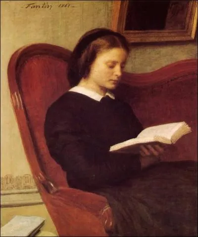 La Liseuse, 1861