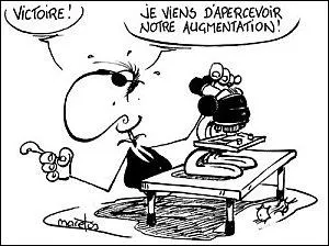 Ils sont tous l. Lui, il  saboche  et malgr a, il a le culot de  taper son patron ,