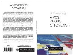 Tout citoyen a plusieurs sortes de droits. Par exemple, le droit d'aller au tribunal des Prud'hommes, qui est un droit :