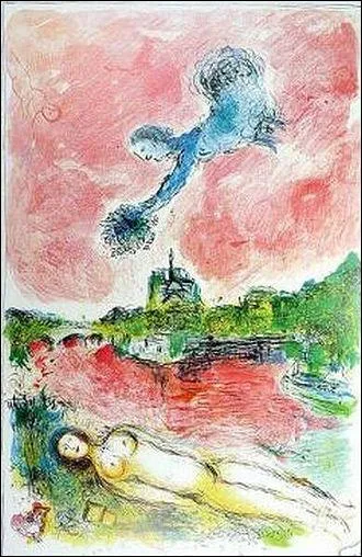 Qui est l'auteur de cette vue sur Notre Dame ?