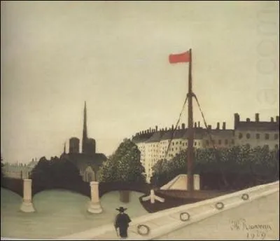 Qui l'a reprsente vue du port Henri IV ?