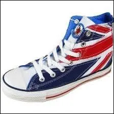 Quel est le nom de ces baskets trs portes parles jeunes ?