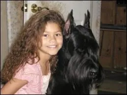 Comment s'appelle le chien de Zendaya ? Quelle est la bonne phrase ?