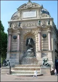 De quand date la fontaine Saint Michel ?