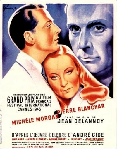 Elle obtient le prix d'interprtation fminine  Cannes en 1946 pour le rle de Gertrude la jeune aveugle, dans ce film ralis par Jean Delannoy d'aprs le roman d'Andr Gide ... .