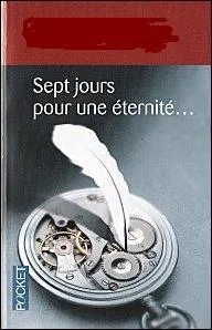Il a connu le succs avec son 1er roman  Et si c'tait vrai  . Son troisime roman   Sept jours pour une ternit  est paru en 2003. Quel est cet auteur qui est aussi parolier ?