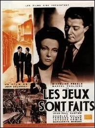 Quel auteur a crit  Les jeux sont faits , roman qui a inspir le film de Jean Delannoy sorti en 1947 ?