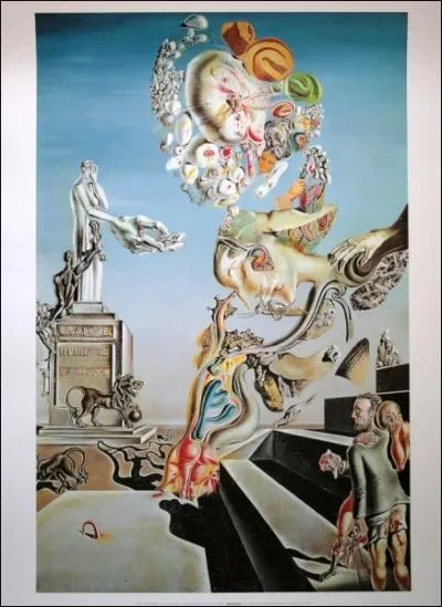 Quel peintre surraliste a ralis l'oeuvre  Le jeu lugubre  ?