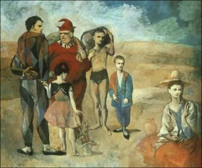 La famille de saltimbanques, 1905