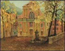 Qui a reprsent  L'glise de Dolceacqua  ?