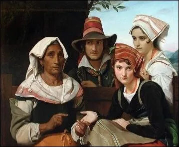 La diseuse de bonne aventure, 1821