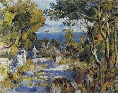 Qui a peint Chemin de terre prs de l'Estaque ?